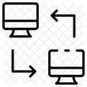 Screen Sharing Computer Screen Icon