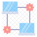 Lan Network Communication Computer アイコン