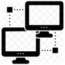 LAN Netzwerk Computernetzwerk Gemeinsam Genutztes Netzwerk Symbol