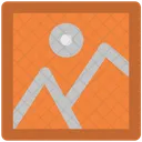 Landscape Image Mountain Icon