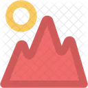 Landscape Scenery Mountains Icon