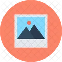 Landscape Scenery Mountains Icon