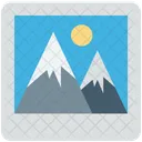 Landscape Painting Photo Icon