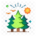 Nature Landscape Tree Icon