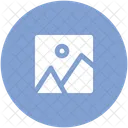 Landscape Image Mountain Icon