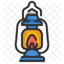 Lantern Halloween Flame Icon