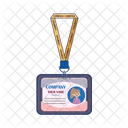 Lanyard Icono