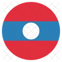 Laos Nacional Pais Ícone