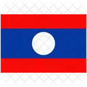 Flag Country Laos Icon