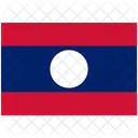 Bandeira Pais Laos Ícone