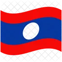 Flag Country Laos Icon