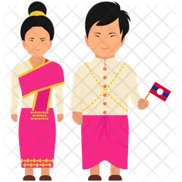 Laos Outfit  Icon