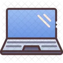 Laptop Notizbuch Symbol