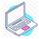 Laptop Computer Display Icon