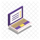 Laptop Computer Business Icon