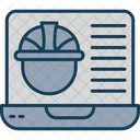 Laptop Study Technical Education Icon