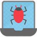 Laptop Bug  Icon