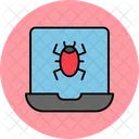 Laptop Bug  Icon