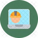 Laptop Study Technical Education Icon