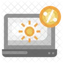 Laptop Sale  Icon