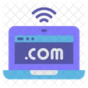 Laptop Website  Icon