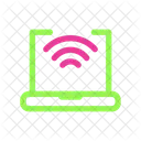 Laptop Wifi  Icon