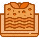 Lasagna Italian Layer Icon