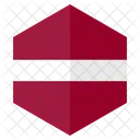 Latvia Country Flag Icon