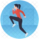 Laufen Joggen Laufer Symbol