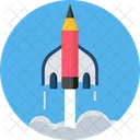 Rocket Spaceship Launch Icon