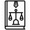 법률서 법률 정의 아이콘