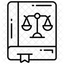 법률서 정의 변호사 아이콘