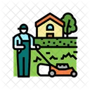 Lawn Mover Lawn Care Lawn アイコン