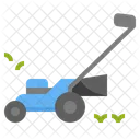 Mowing Lawn Mower Machine Icon