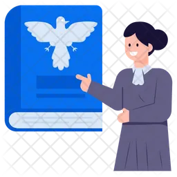 Lawyer Book  Icon