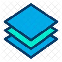 Layer Multiple Layers Leval Icon