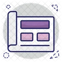 Layout Design Template Icon