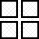 Square Individual Four Application Squares Icon