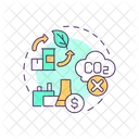 Climate Metrics Lct Low Carbon Transition アイコン