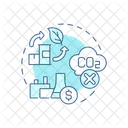 Climate Metrics Lct Low Carbon Transition アイコン