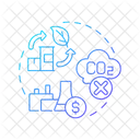 Climate Metrics Lct Low Carbon Transition Icon