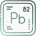 Lead Chemistry Periodic Table Icon