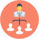 Leader Manager Organization Icon