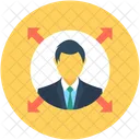 Leader Manager Organization Icon