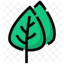 Spring Leaf Eco Icon