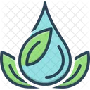 Leaf Water  Icon