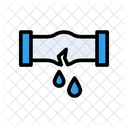 Pipeline Broken Plumbing Icon