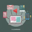 Learning E Learning Technology Icon