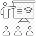 Lectures Thinline Icon アイコン