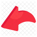 Directional Arrow Navigational Arrow Arrowhead Icon